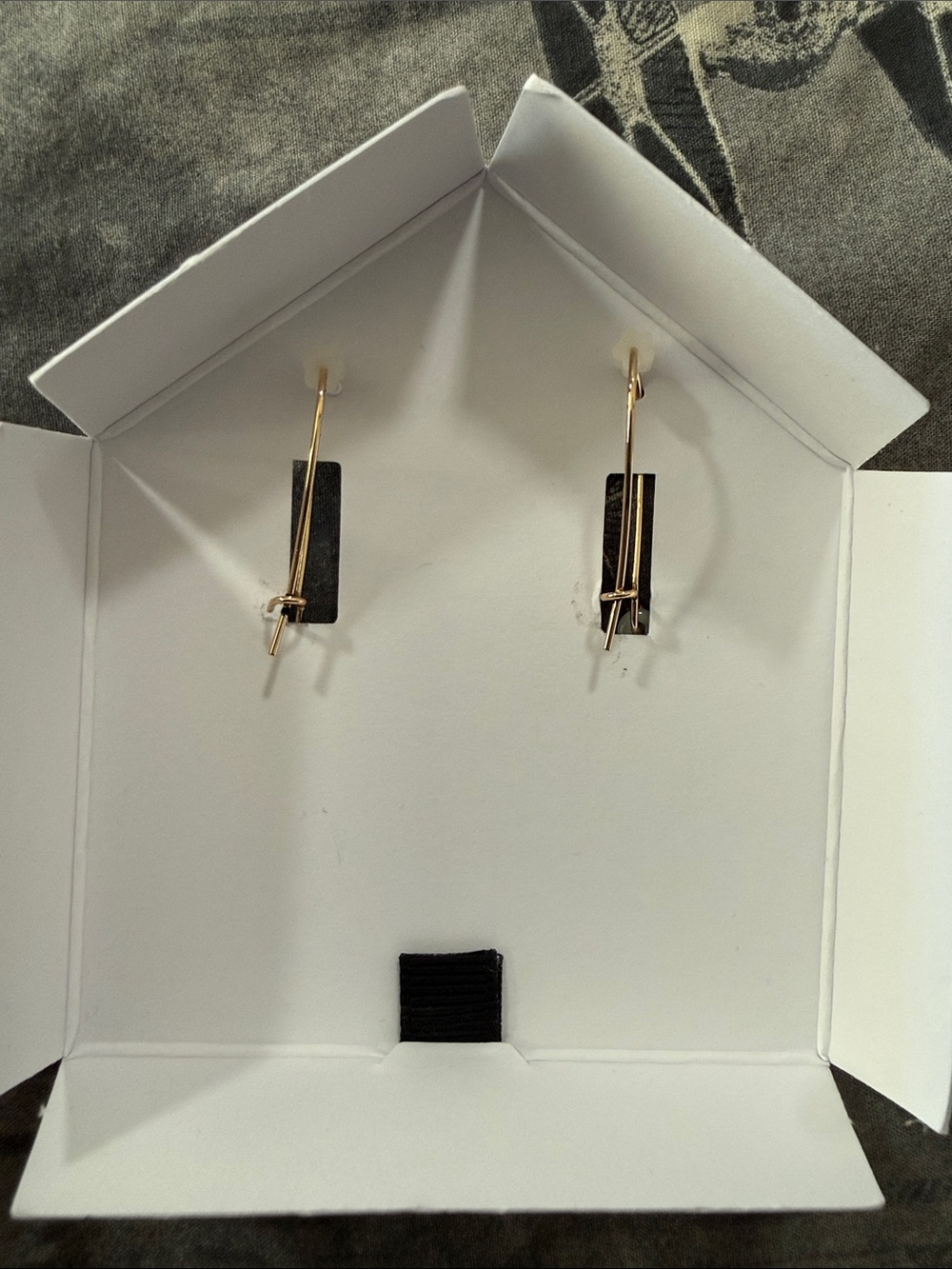NIB BELLA AND JACK GLOW IN THE DARK BATTY DANGLE EARRINGS - Picture 4 of 5